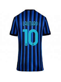 Ženski Nogometna dresi replika Inter Milan Lautaro Martinez #10 Domači 2025-26 Kratek rokav